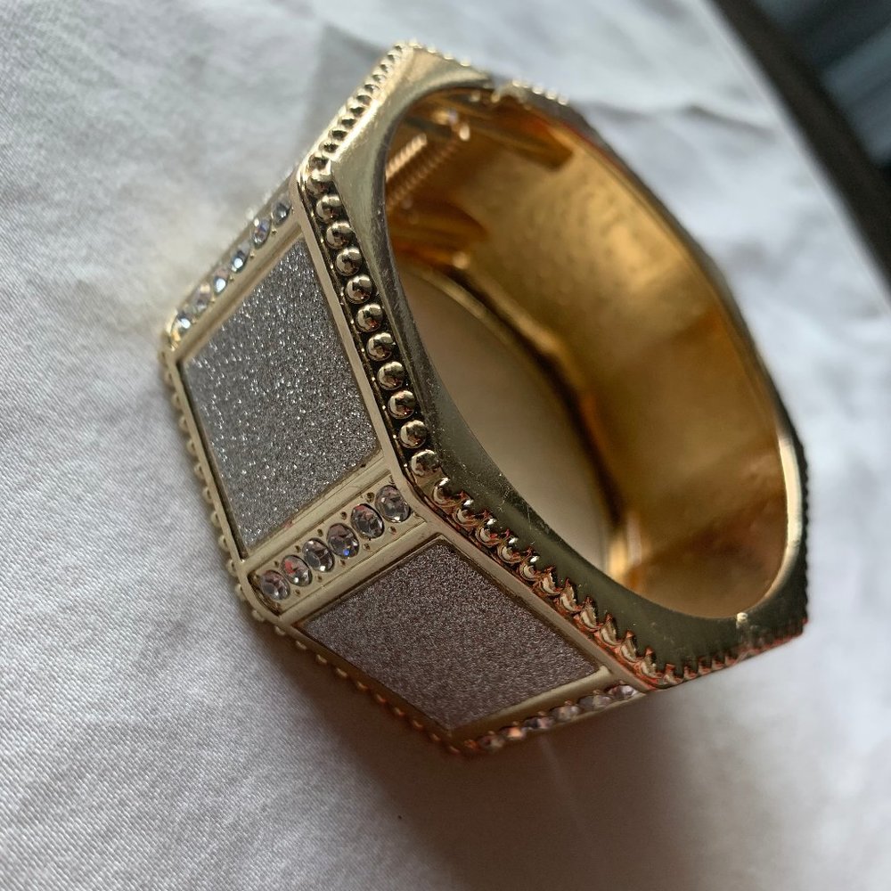 Silver + Gold bracelet